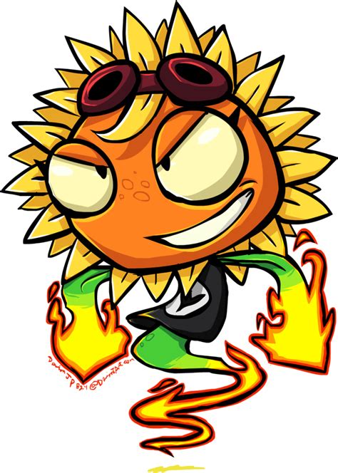pvzheroes solar flare by devianjp824 on deviantart