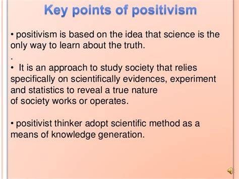 positivist approach  research