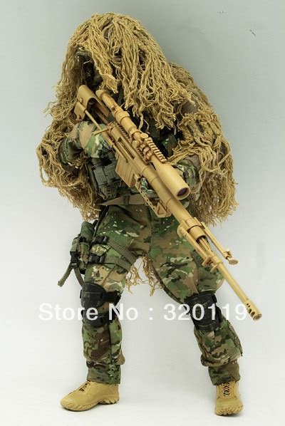 1 6 solider model 12inch sniper 3 0 cp rifle toy action figure army equipment free shipping in