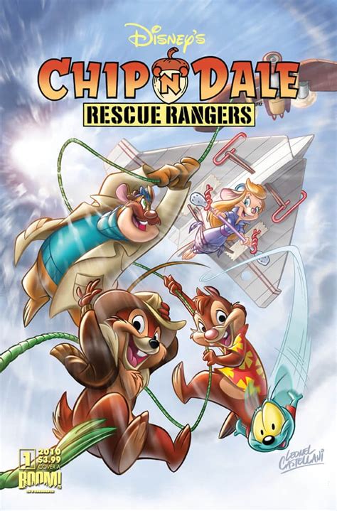 First Look Preview Chip N Dale Rescue Rangers Comic From Boom