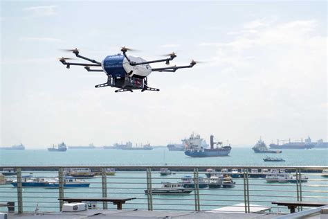 airbus skyways drone shore  ship trials uav canada