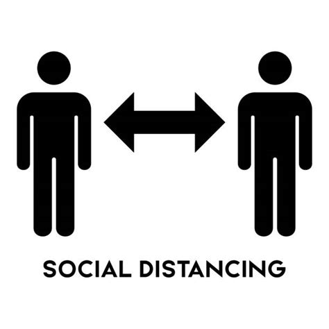 Social Distancing Illustrations Royalty Free Vector Graphics And Clip