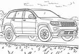 Jeep Coloring Cherokee Pages Grand Printable Cars Drawing Ausmalbilder Auto Logo Coloriage Categories Kids Malvorlagen Template sketch template