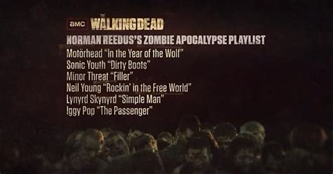 Norman Reedus S Zombie Apocalypse Playlist Imgur