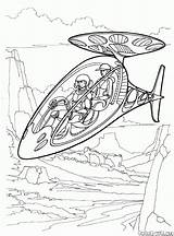 Colorkid Futuristas Aeronave sketch template