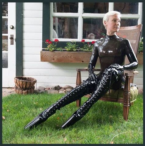 pin on rubber latex catsuits by westward bound