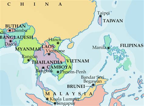 mapa de vietnam datos interesantes  informacion sobre el pais
