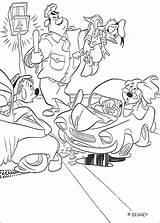 Coloring Pages Car Crash Donald Accident Duck Traffic Book Coloriage Getdrawings Getcolorings Color Boyama Wrong sketch template