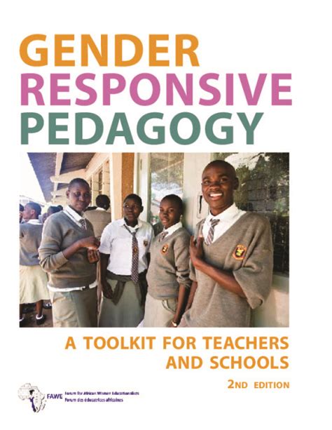 gender responsive pedagogy toolkit for teachers and schools ungei