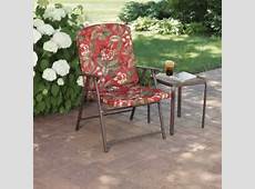 Padded Fab Folding Chair, Red Floral: Patio Furniture : Walmart