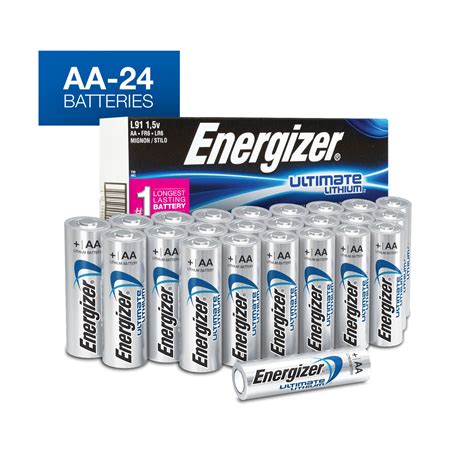 energizer ultimate lithium aa batteries  pack walmartcom