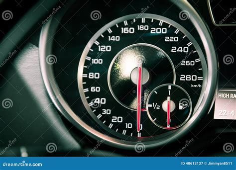 speed meter stock image image  auto measuring black