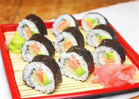 Smoked Salmon Sushi Roll Just A Pinch Recipes