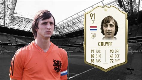 fifa  johan cruyff  player review  fifa  ultimate team youtube