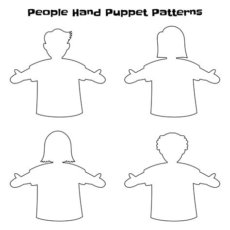 printable paper puppets templates sixteenth streets