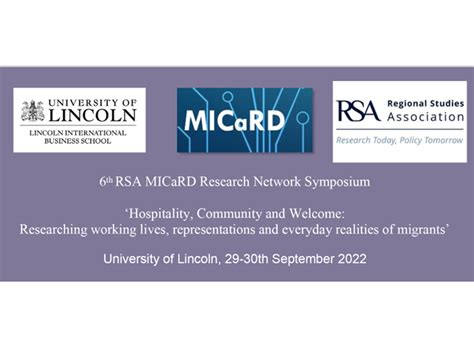 regional studies association research network  migration inter connectivity  regional