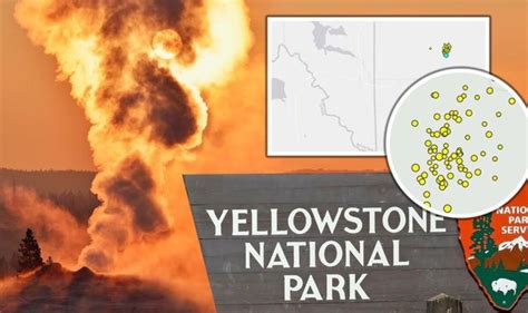 yellowstone volcano earthquake swarm strikes national park as dozens