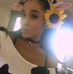 ariana grande oozes specs appeal as she poses for a seductive snap