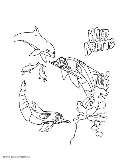 wild kratts printable coloring pages printable word searches