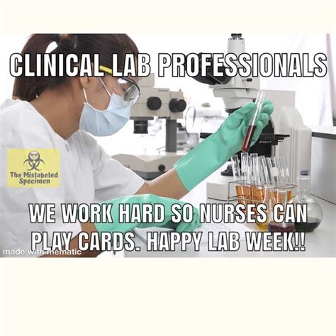 funny labs happy lab lab week tech humor microbiology work hard