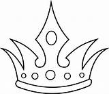 Crown Drawing Queen Coloring Pages King Easy Drawings Tiara Draw Simple Princess Colouring Crowns Color Clip Royal Netart Clipartmag Getdrawings sketch template