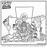 Toy Story Coloring Pages Printable Halloween Box Drawing Disney Color Coloriage Print Artworks Bonnie Getcolorings Getdrawings Woody Jessie Buzz Cartoon sketch template