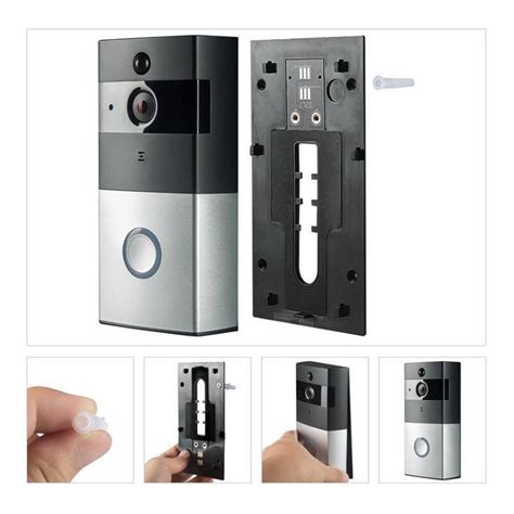 wireless battery powered smart doorbell camera smart video door bell visiable door bell