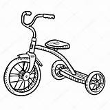 Tricycle Dreirad Sketch Trike Skizze Triciclo Coloring Depositphotos Abbozzo Drie Wielen Schets Met Kindes Bicycle Junge Lizenzfreie Wheeler Vectorified Lhfgraphics sketch template