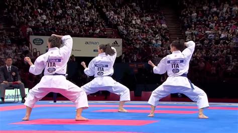 2 2 karate japan vs italy final female team kata wkf