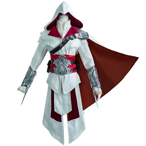 Hot Game Assassins Creed Cosplay Costume Ezio Auditore Da