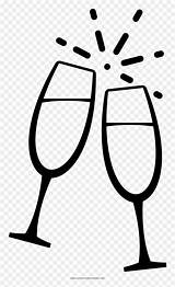 Champagne Glasses Clip Flute Clipart Coloring Flutes Vhv Automatically Start Pinclipart sketch template
