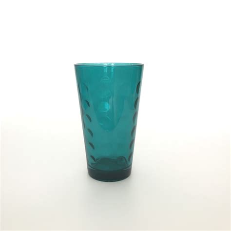 Colored Pint Glass With Inside Pattern 16oz 453ml Its Glassware