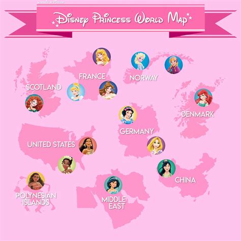 disney princess world map disney princess facts official disney princesses disney facts