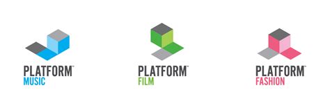 platform logo collection logo inspiration branding
