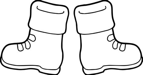 winter boots coloring page wecoloringpagecom   coloring