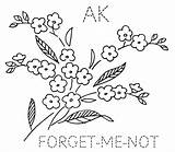 Alaska Flower Designlooter sketch template
