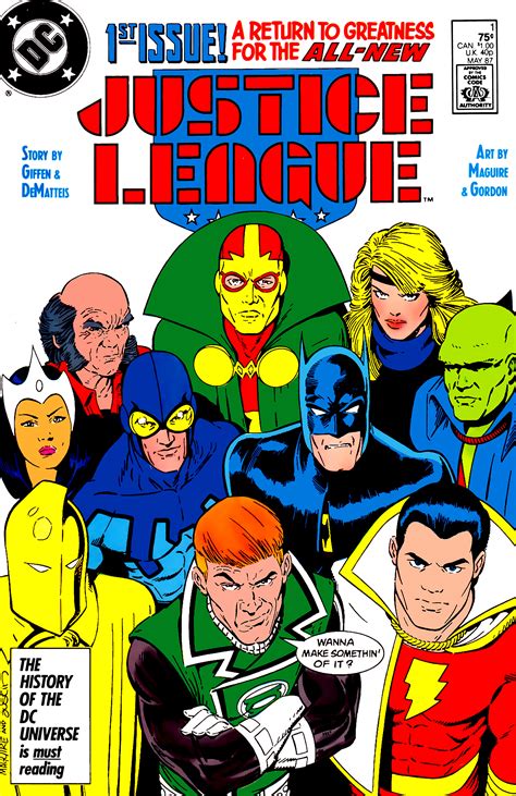 Read Online Justice League 1987 Comic Issue 1