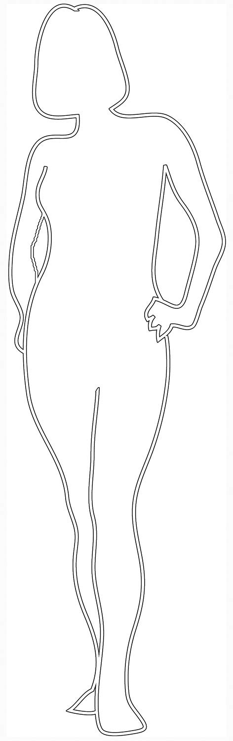 Free Outline Of A Woman Download Free Outline Of A Woman Png Images