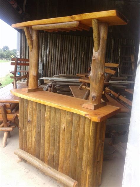 muebles rusticos de madera buscar  google rustico pinterest bar woods  bamboo ideas
