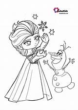 Coloring Anna Pages Princess sketch template