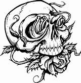 Coloring Cool Pages Skull Color Printable Print Getcolorings sketch template