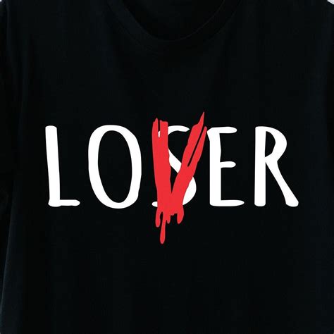 lover loser svg loser digital cut file svg file  etsy