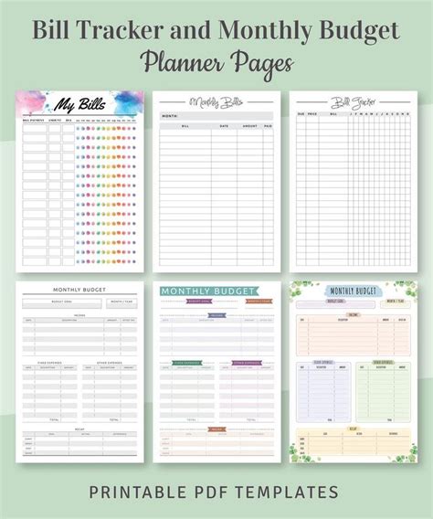 item  unavailable etsy budget planner printable budget