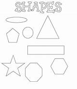 Formen Forme Shapes Geometrische Malvorlagen Ausdrucken Stampare Elmo Spaß sketch template