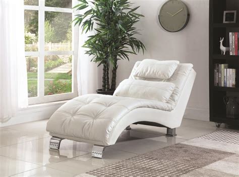 White Leather Chaise Lounge Steal A Sofa Furniture