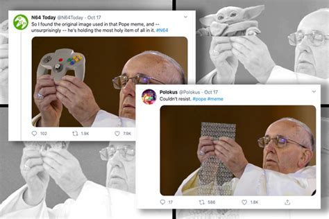 explainer are the viral ‘pope memes sacrilegious america magazine