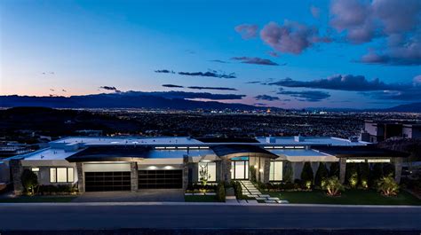 a view from the top of the world luxury homes of las vegas