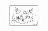 Surprised Tomcat Sleepy sketch template