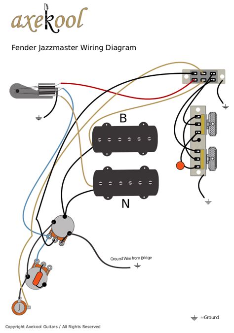 fender jazzmaster wiring diagram fitting instructions