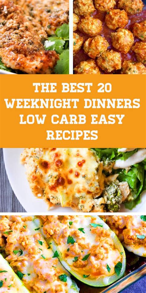 ultimate collection    weeknight dinners  carb
